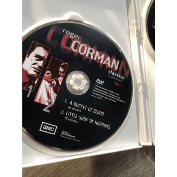 AMC Monsterfest Roger Corman ClassicsCollection 1. 2 DVDs The Terror, Wasp Woman - Picture 5 of 5